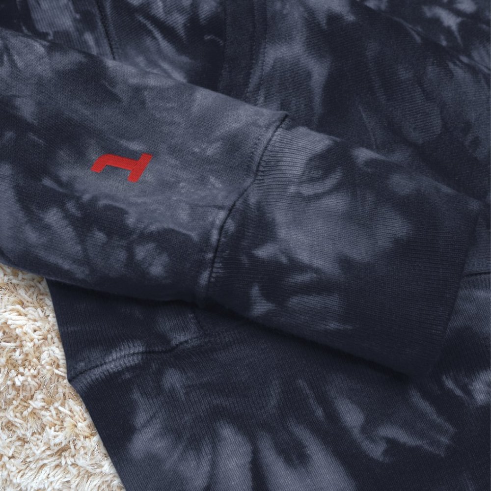 F1 Max Verstappen-Inspired Tie Dye Hoodie Embroidered - Picture 4 of 4